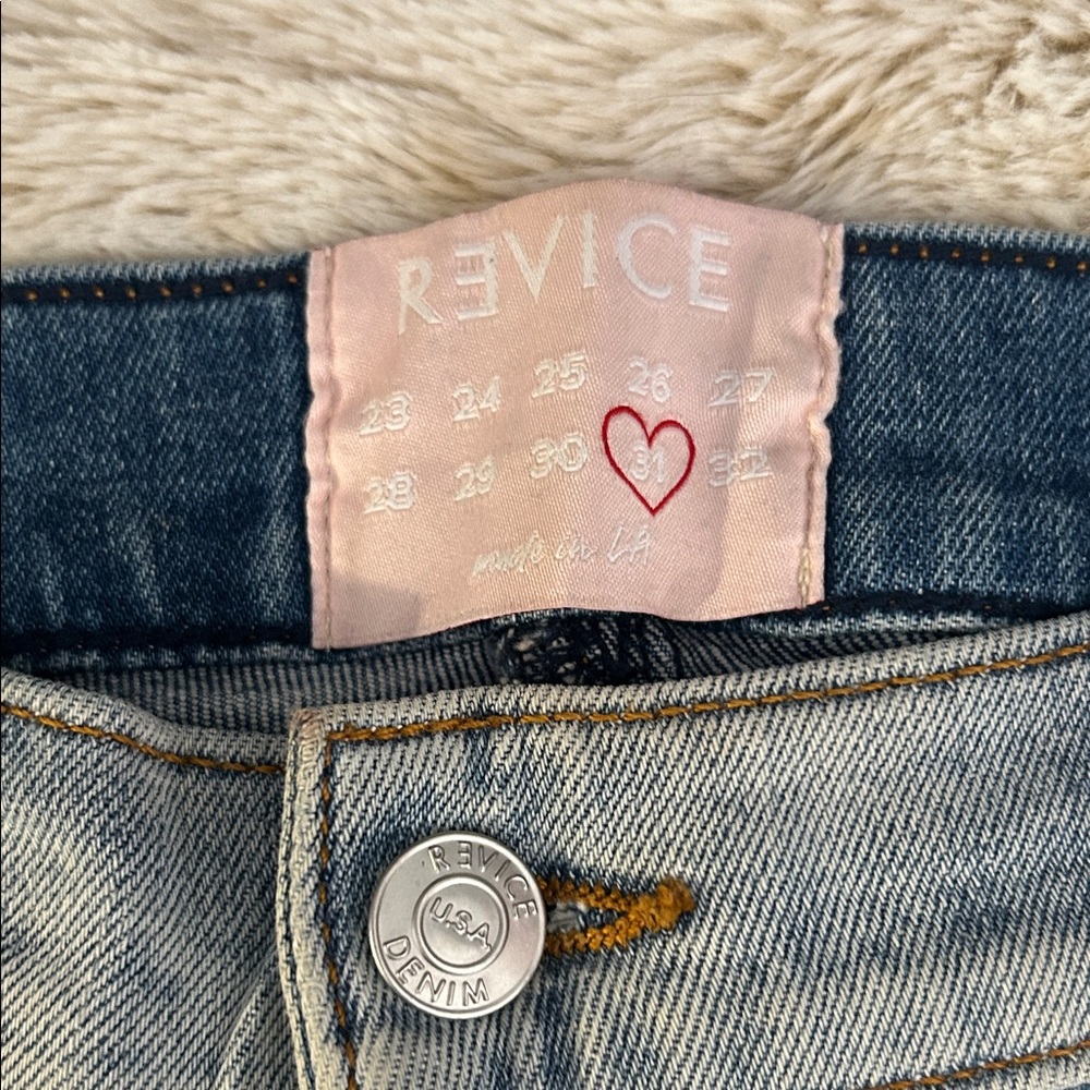 🔥⭐️REVICE Blue Star Jeans Fits Like a Size 29 So Cute RARE⭐️🔥 - Picture 4 of 7
